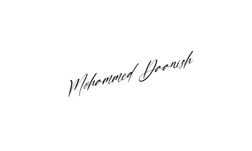 Mohammed Daanish name signature